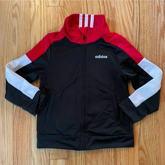 adidas Other - Adidas Zip Up Track Jacket, Toddler 3T, red